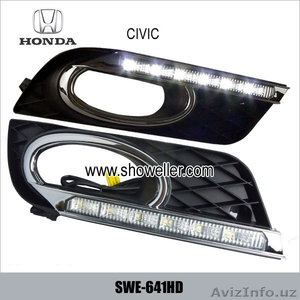HONDA CIVIC ДХО ПРИВЕЛО дневные дневного света