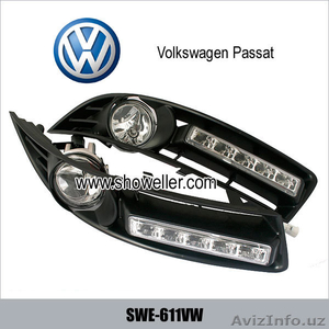 Volkswagen VW Passat ДХО светодиодные дневные дневного света СВЕ 611VW - Изображение #1, Объявление #843260