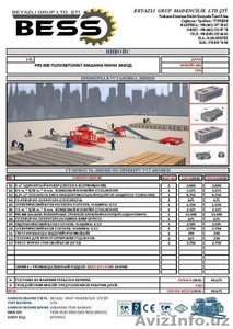   Станок для изготовление шлакоблоков и разных блоков
